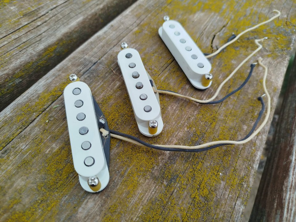Set de Pastillas Stratocaster de Luthier. Unicas, Rareza