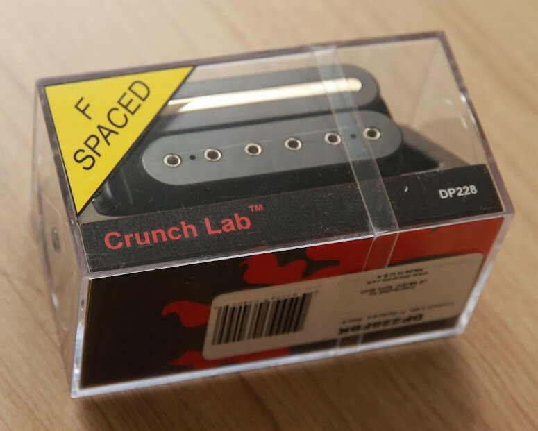 Dimarzio crunch lab f spaced