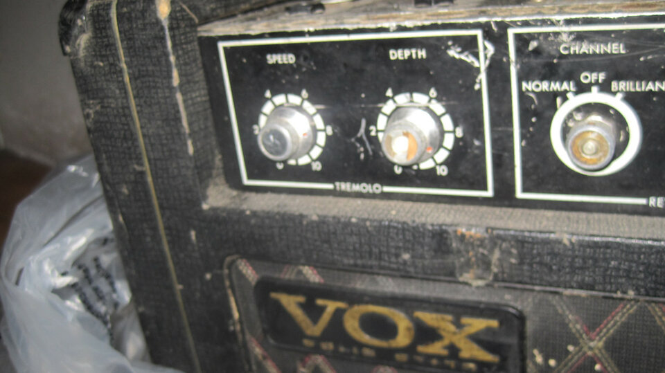 Cabezal Vox Supreme 200W vintage 60s de Los Archiduques