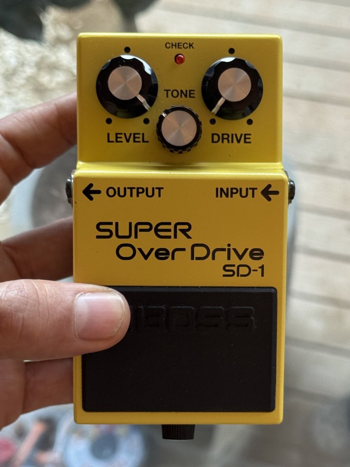 Boss SD-1 Super OverDrive Pedal