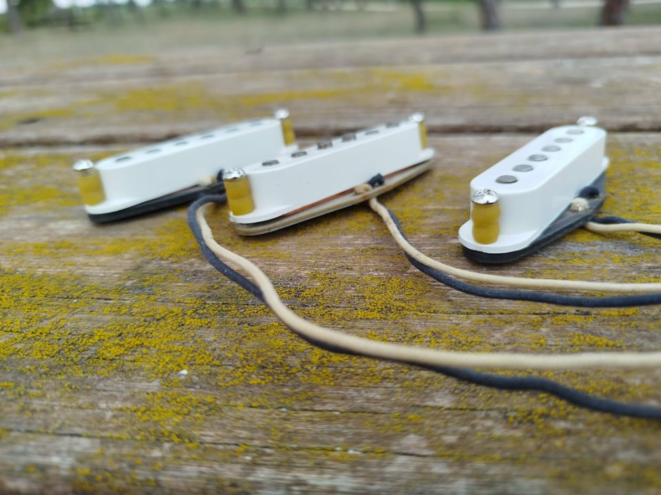 Set de Pastillas Stratocaster de Luthier. Unicas, Rareza