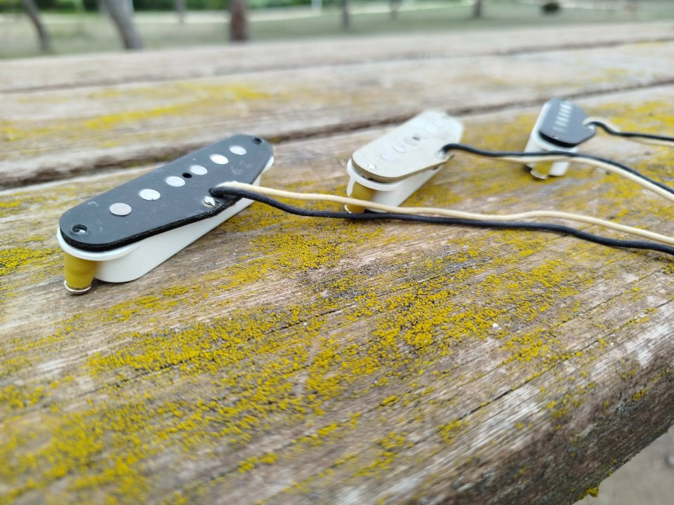 Set de Pastillas Stratocaster de Luthier. Unicas, Rareza
