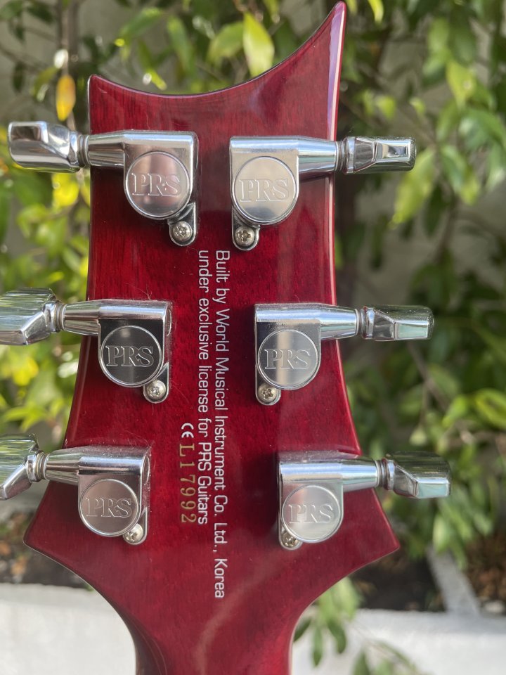 2011 PRS SE Custom Semi-Hollow Limited Run Bigsby (B5) - Red Scarlet de segunda mano · Foto 8 de 10 · Pontevedra · 1000 €