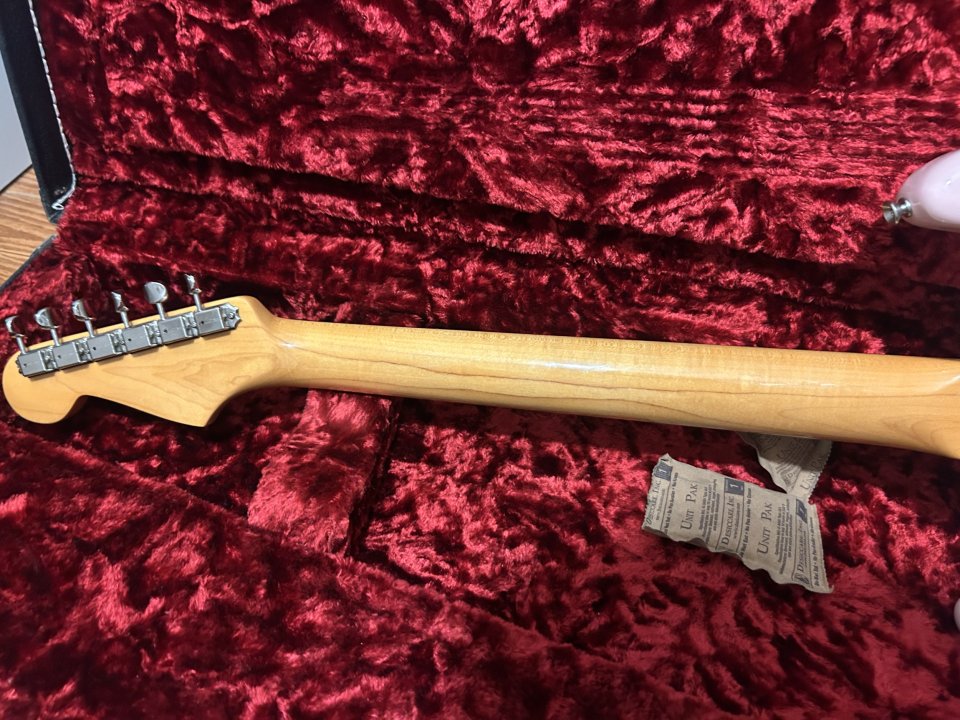 Fender Stratocaster American Original 60’ Shell Pink (RESERVADA)