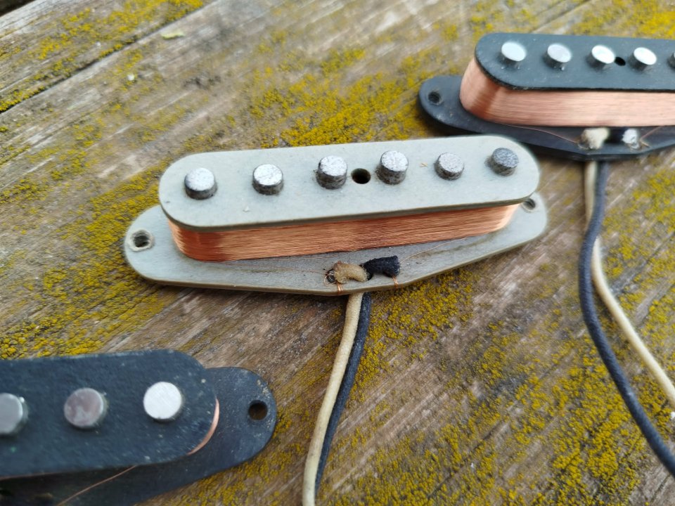 Set de Pastillas Stratocaster de Luthier. Unicas, Rareza