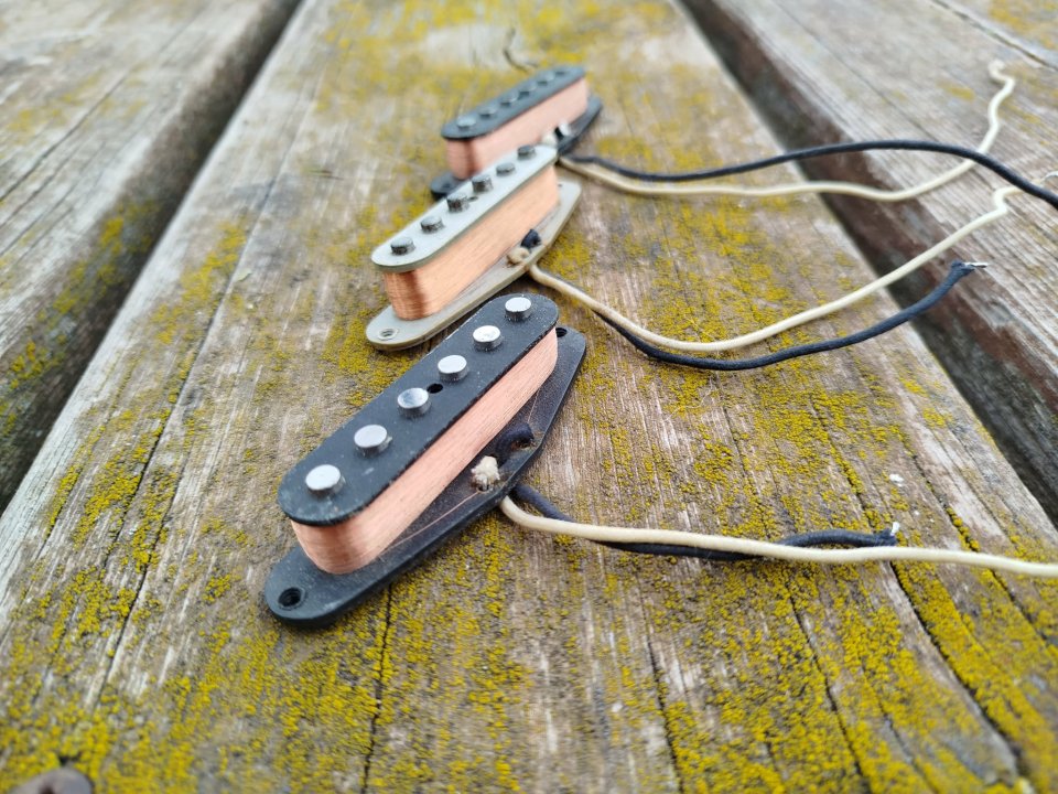 Set de Pastillas Stratocaster de Luthier. Unicas, Rareza