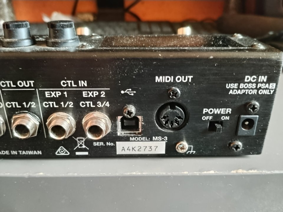 BOSS MS-3 Multiefectos y Switcher. de segunda mano · Foto 5 de 9 · Madrid · 259 €