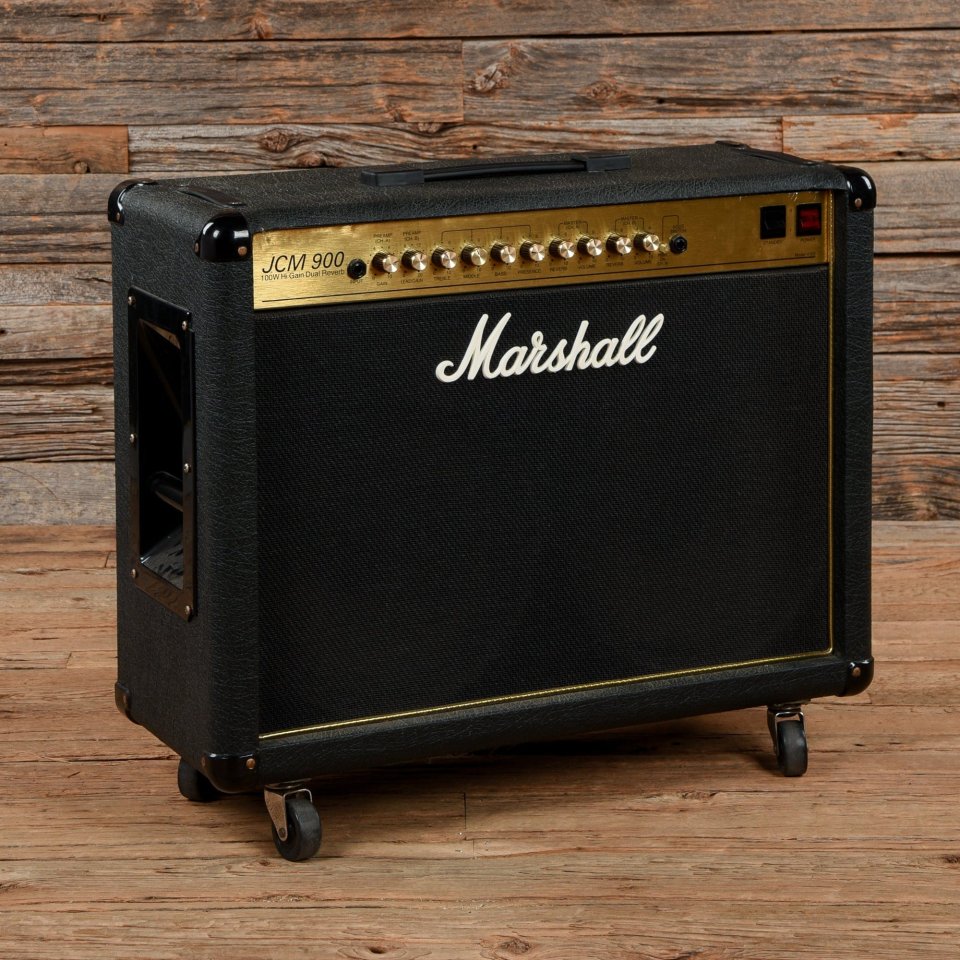 Marshall JCM 900 Model 4102 100-Watt Hi Gain Dual Reverb 2x12 Combo