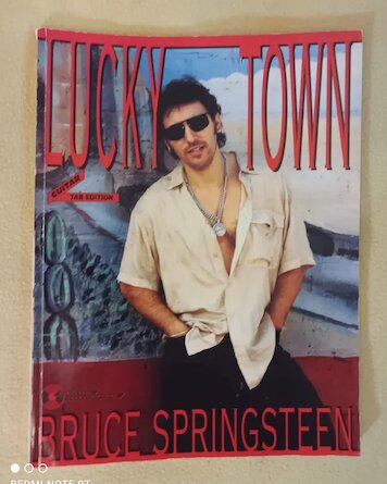 SPRINGSTEEN. LUCKY TOWN partituras guitarra