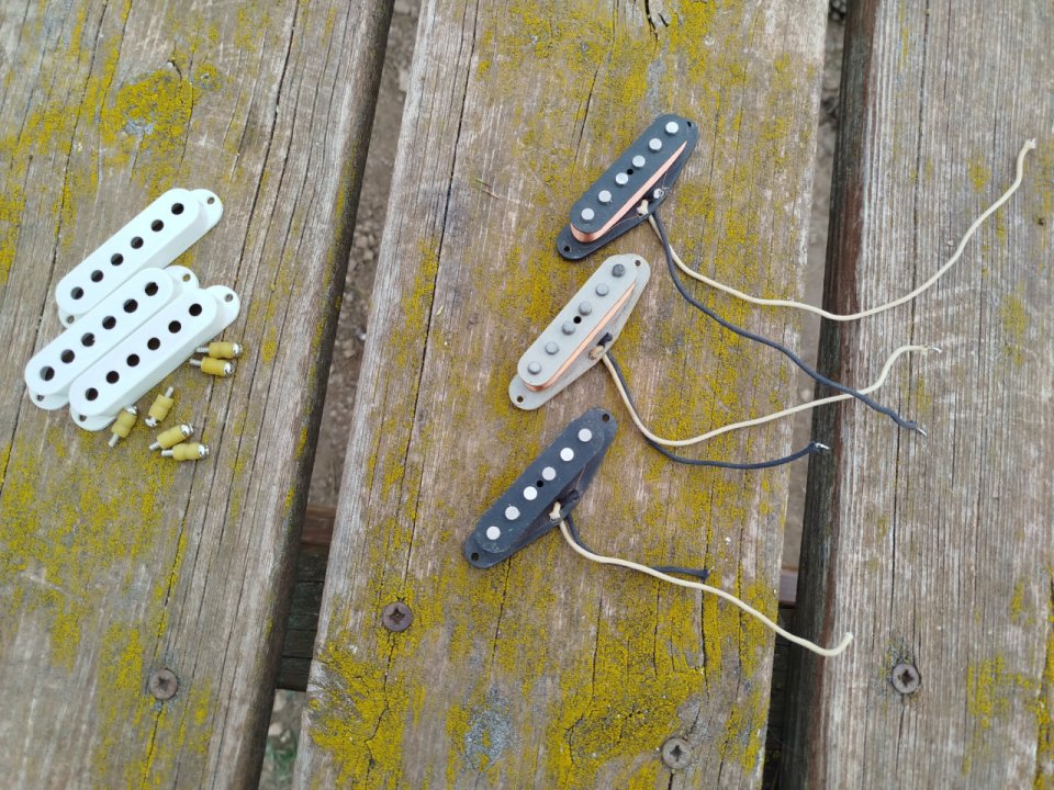 Set de Pastillas Stratocaster de Luthier. Unicas, Rareza