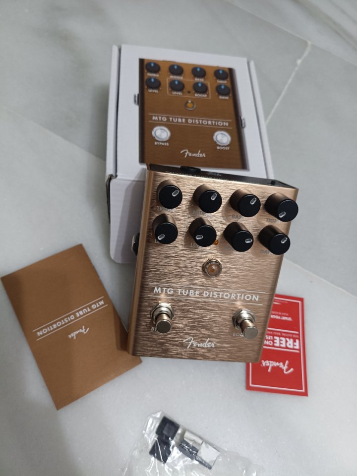 Pedal Fender MTG tube distortion