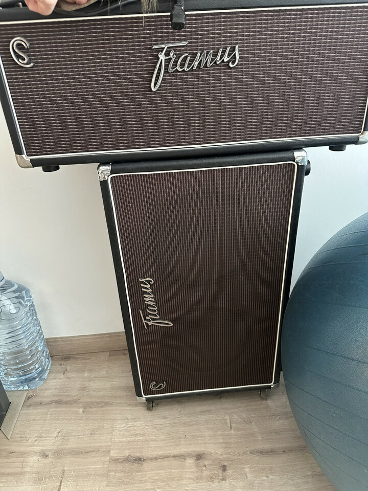 Cabezal y pantalla Framus CS Carlos Santana (Antiguamente Ruby)