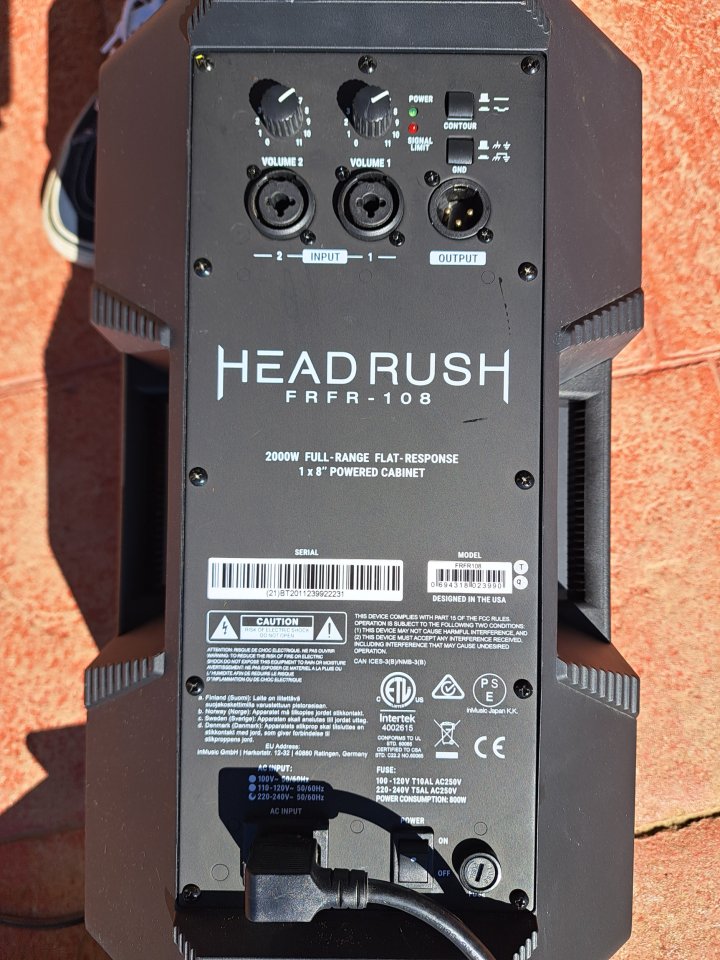 Headrush pack mx5 + fr fr 108