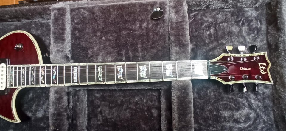 Guitarra LTD EC-1000 Deluxe Korea Mejorada