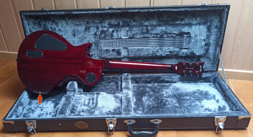 Guitarra LTD EC-1000 Deluxe Korea Mejorada