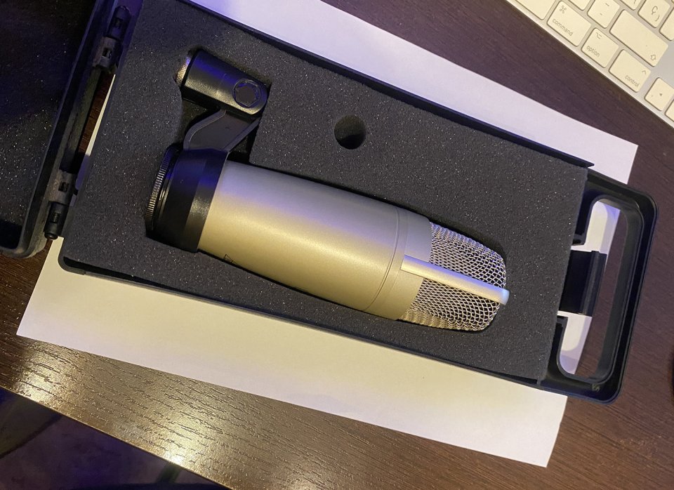 Micrófono de condensador Behringer C1-U