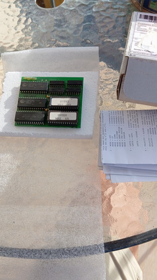 Tarjeta Supermax para Yamaha DX7