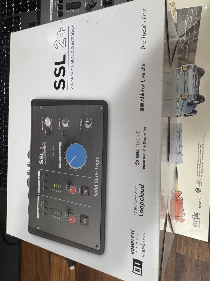 Solíd state logic SSL 2+ de segunda mano · Foto 8 de 9 · SC Tenerife · 150 €