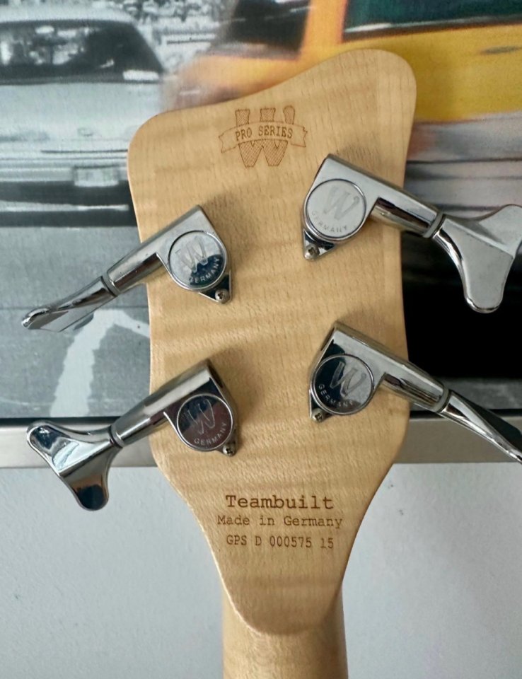 Warwick Streamer cv4 sunburst Teambuilt de segunda mano · Foto 5 de 7 · Barcelona · 2100 €