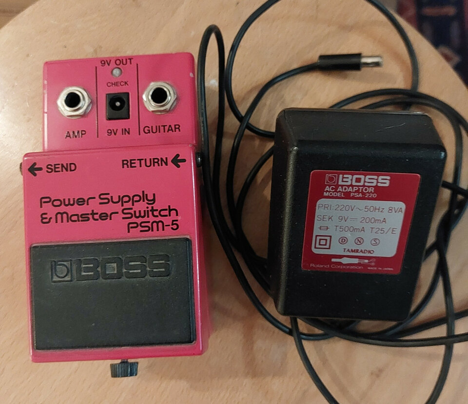 BOSS - PSM-5 Power Supply & Master Switch