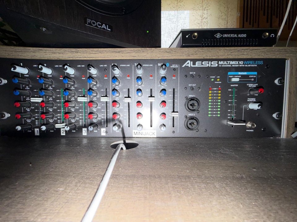 Alexis Multimix 10 Wireless Mezclador Bluetooth