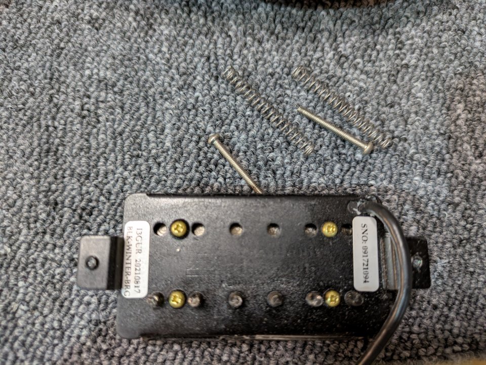 Seymour Duncan Black Winter, mástil y puente, envío incluido de segunda mano · Foto 4 de 4 · Madrid · 150 €