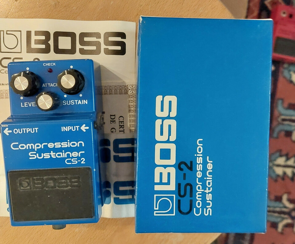 BOSS - CS-2 - Compression Sustainer