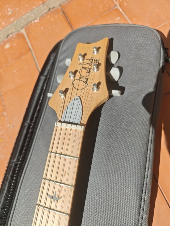 PRS SE Silver Sky Nylon Blue (Incl. funda+mejoras) de segunda mano · Foto 6 de 9 · Alicante · 700 €