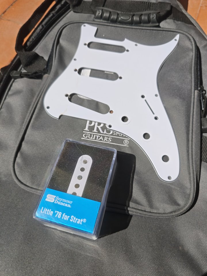 PRS SE Silver Sky Nylon Blue (Incl. funda+mejoras) de segunda mano · Foto 9 de 9 · Alicante · 700 €