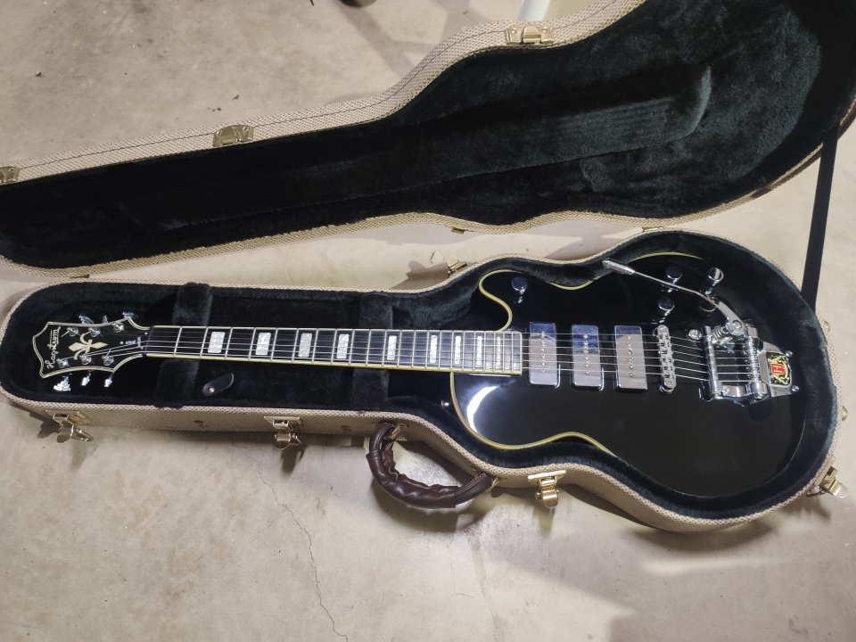 Hagstrom  Les Paul super swede tremar p90s
