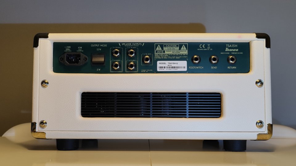 [NUEVO] Amplificador a válvulas Ibanez TSA15H Tube Screamer