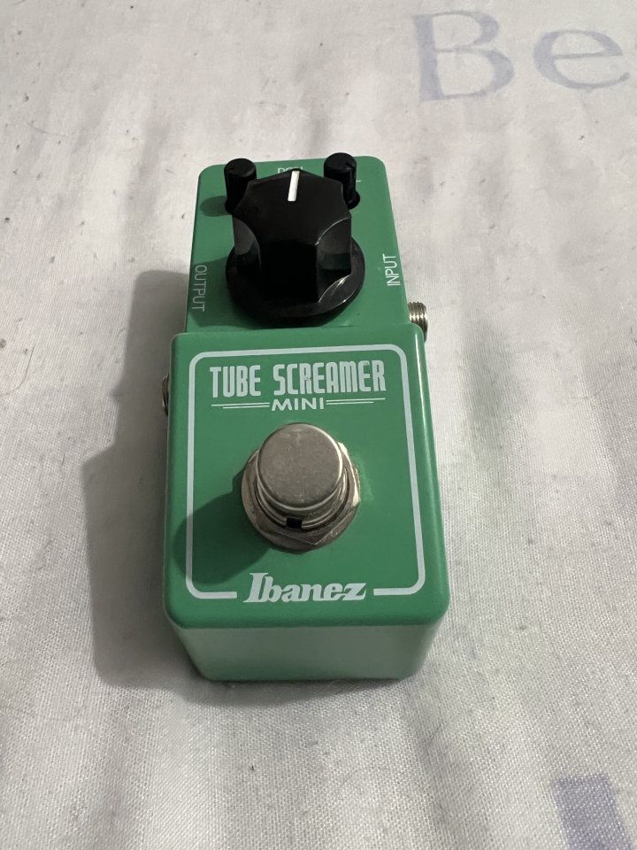 Mini TubeScreamer + alimentación y extras