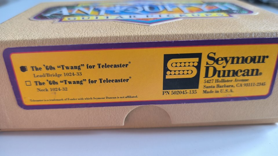 Seymour Duncan Antiquity II Telecaster Puente de segunda mano · Foto 2 de 3 · Segovia · 155 €