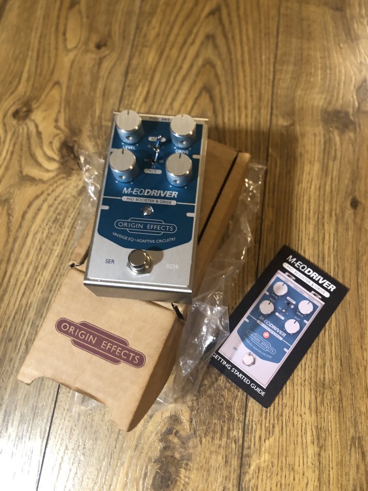 REBAJA Origin Effects M-EQ Driver Mid Boost/OverdrIve