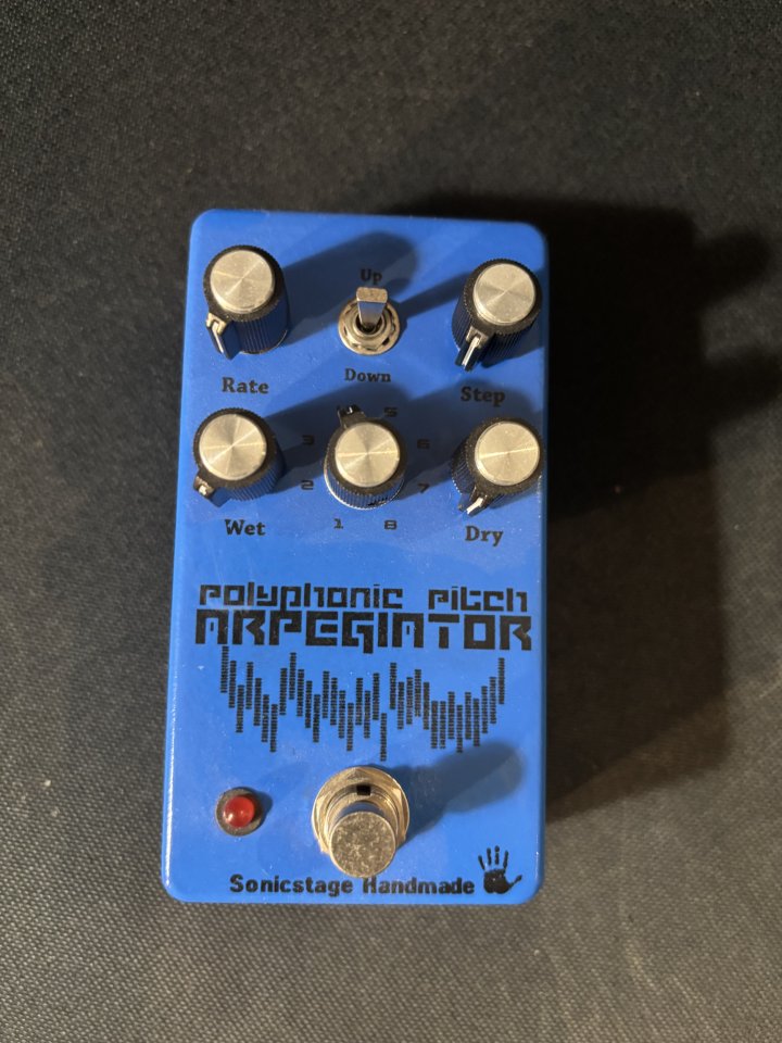 Polyphonic pitch arpegiador Pedal PCB Earthquaker Devices arpanoid