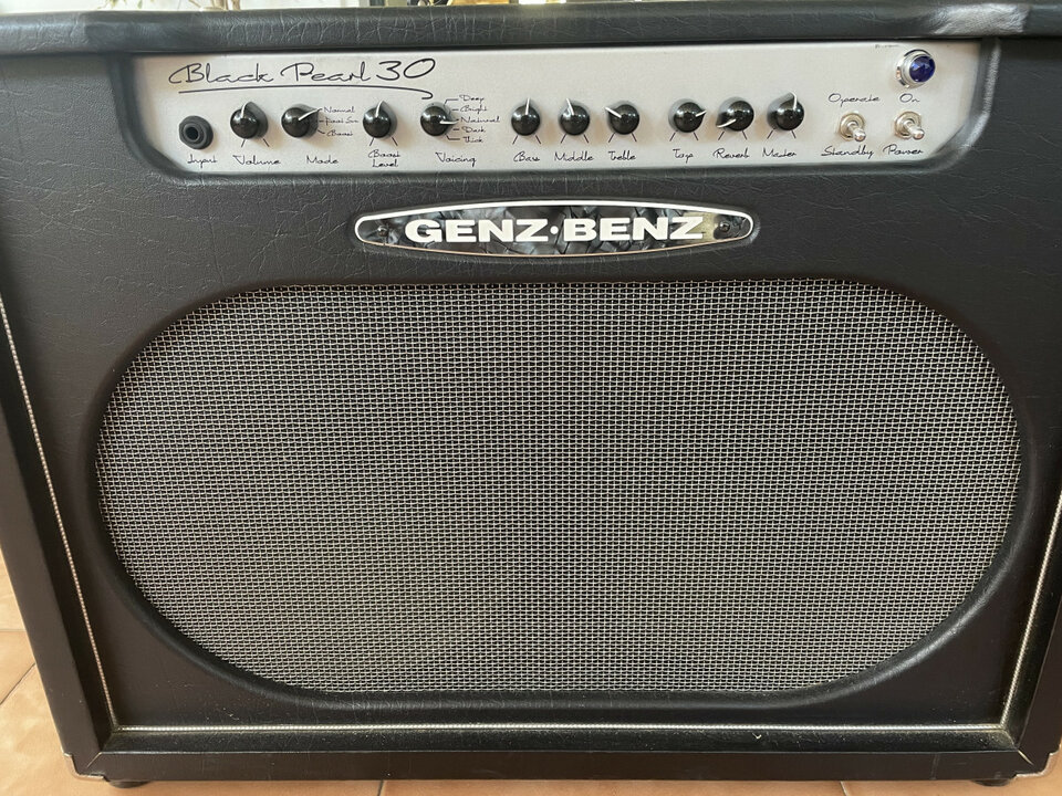 Amplificador Genz Benz black pearl 30 12x2