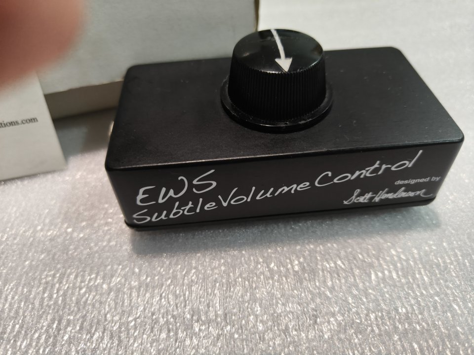 E.W.S. Subtle Volume Control (Scott Henderson) de segunda mano · Foto 1 de 7 · Valencia · 60 €