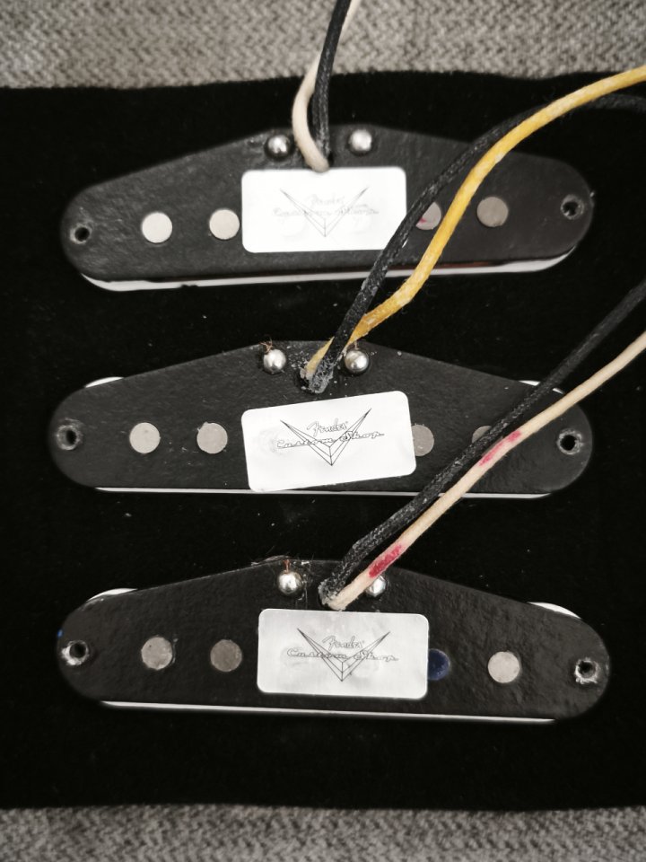 Fender Custom Shop Fat 50 Set - Totalmente nuevas