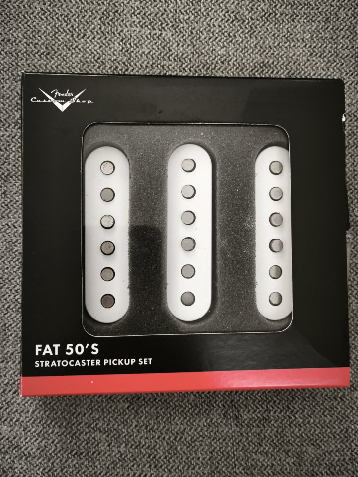 Fender Custom Shop Fat 50 Set - Totalmente nuevas