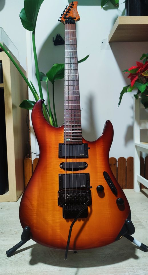 Yamaha RGX821D con Schaller y EMG