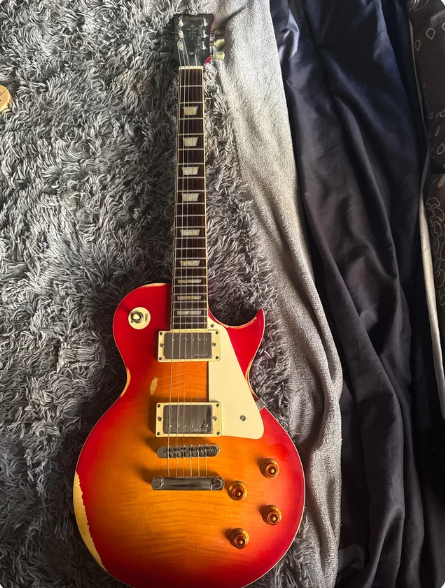 Guitarra Eléctrica Vintage Estilo Les Paul