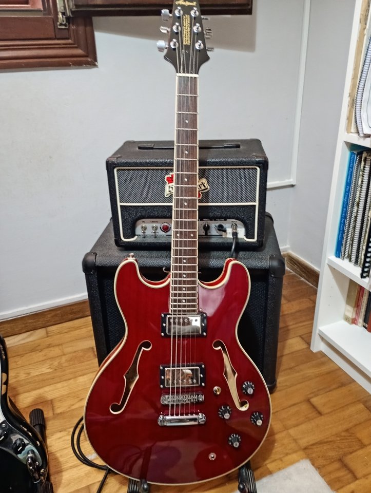 Aria pro ii TA 40 con seymour Duncan SH 2 y SH 4 de segunda mano · Foto 1 de 8 · Illes Balears · 400 €