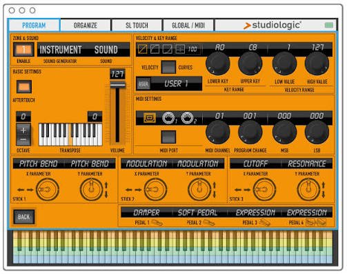Studiologic SL88 GRAND MADERA controlador MIDI-USB de segunda mano · Foto 7 de 10 · Madrid · 450 €