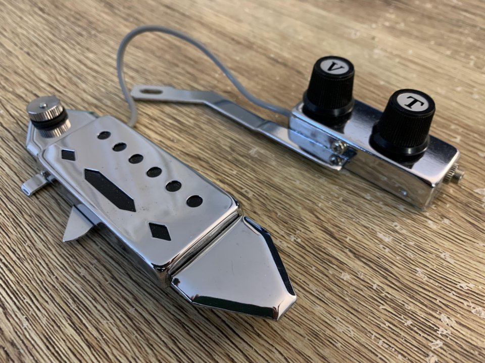 Pastilla vintage japonesa (1960) nueva para guitarra acustica KG1