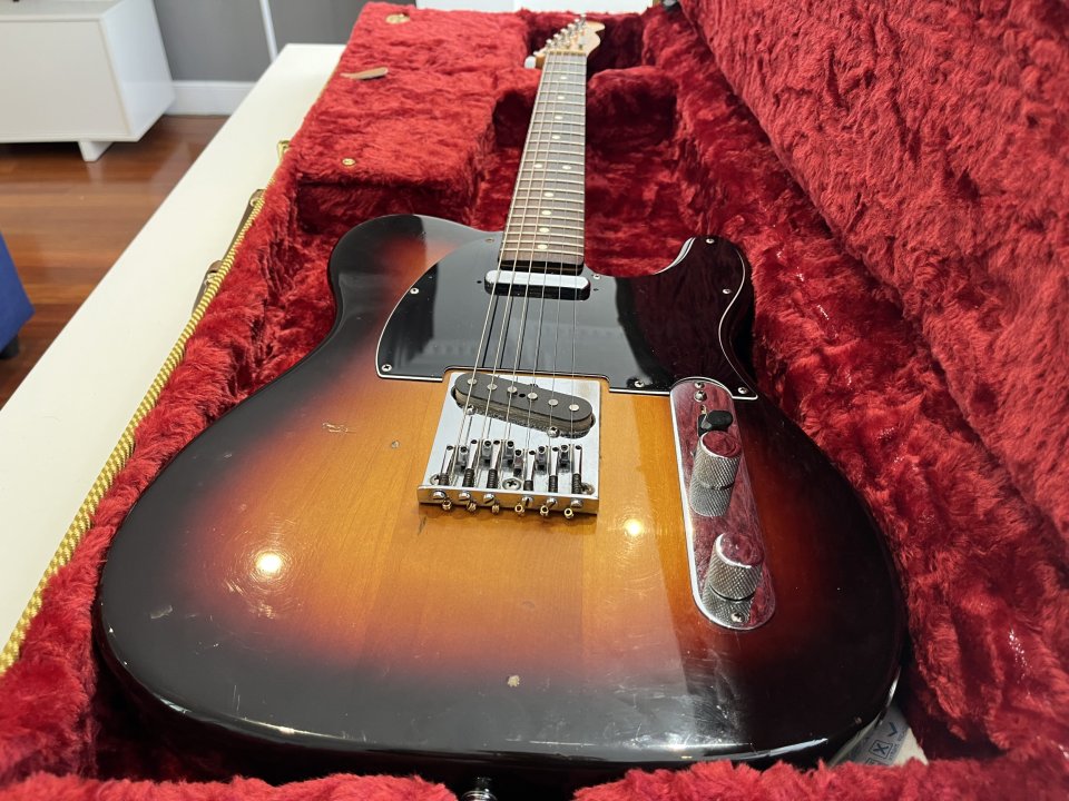 Fender Telecaster USA 1983 – Fullerton – CBS (Texas Special + originales)