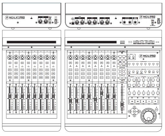 Mackie Control más 2 unidades Mackie Extender (24 canales) de segunda mano · Foto 4 de 4 · Madrid · 300 €