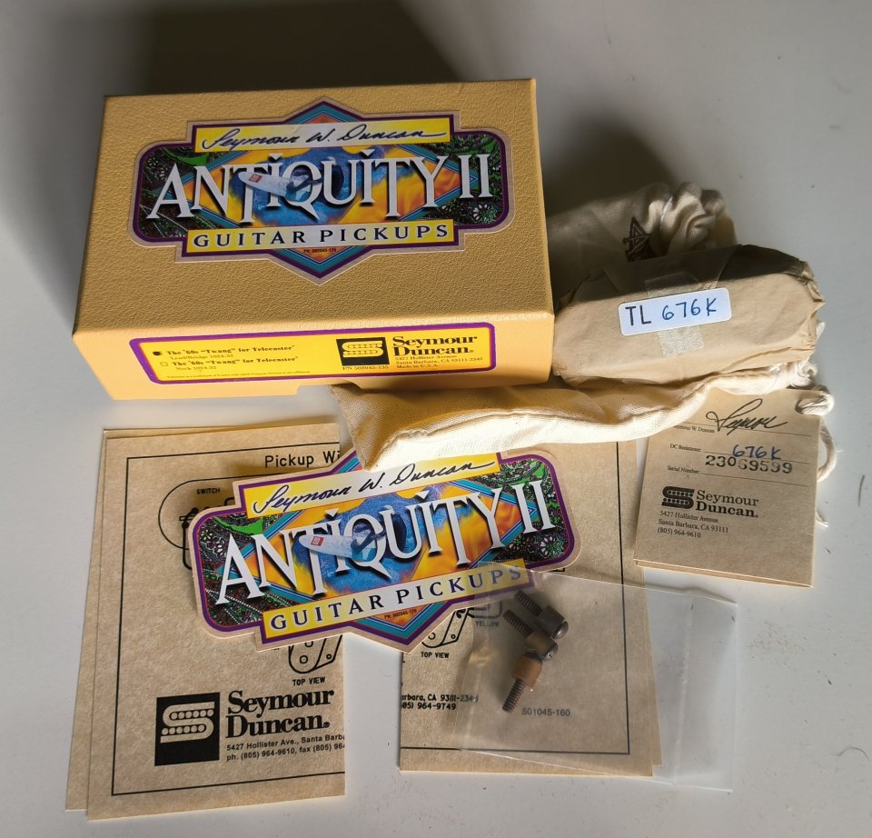 Seymour Duncan Antiquity II Telecaster Puente de segunda mano · Foto 3 de 3 · Segovia · 155 €