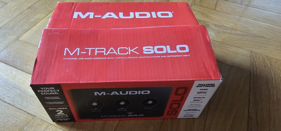 M-AUDIO M-Track Solo de segunda mano · Foto 2 de 7 · Madrid · 30 €
