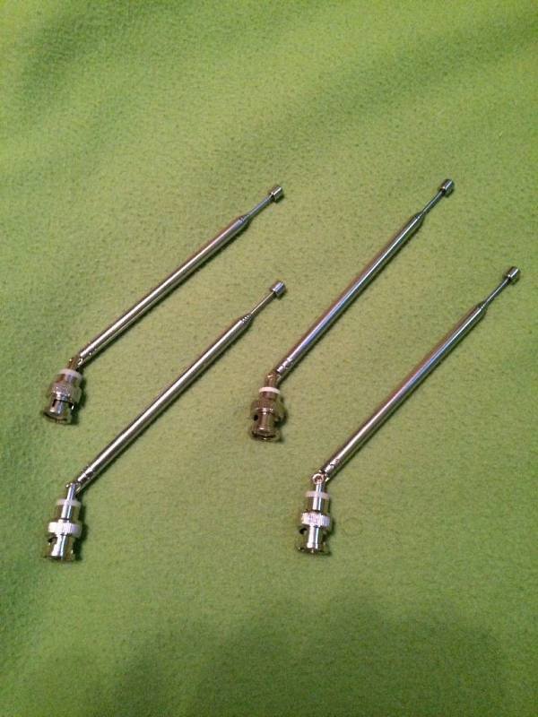 Varias Antenas UHF VHF Sennheiser ew ew100 ew300 ew500 ew2000 BNC