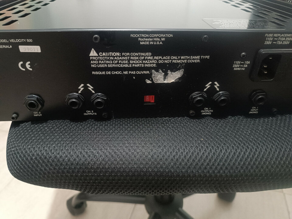 Etapa velocity 500 made in usa con muy poco uso